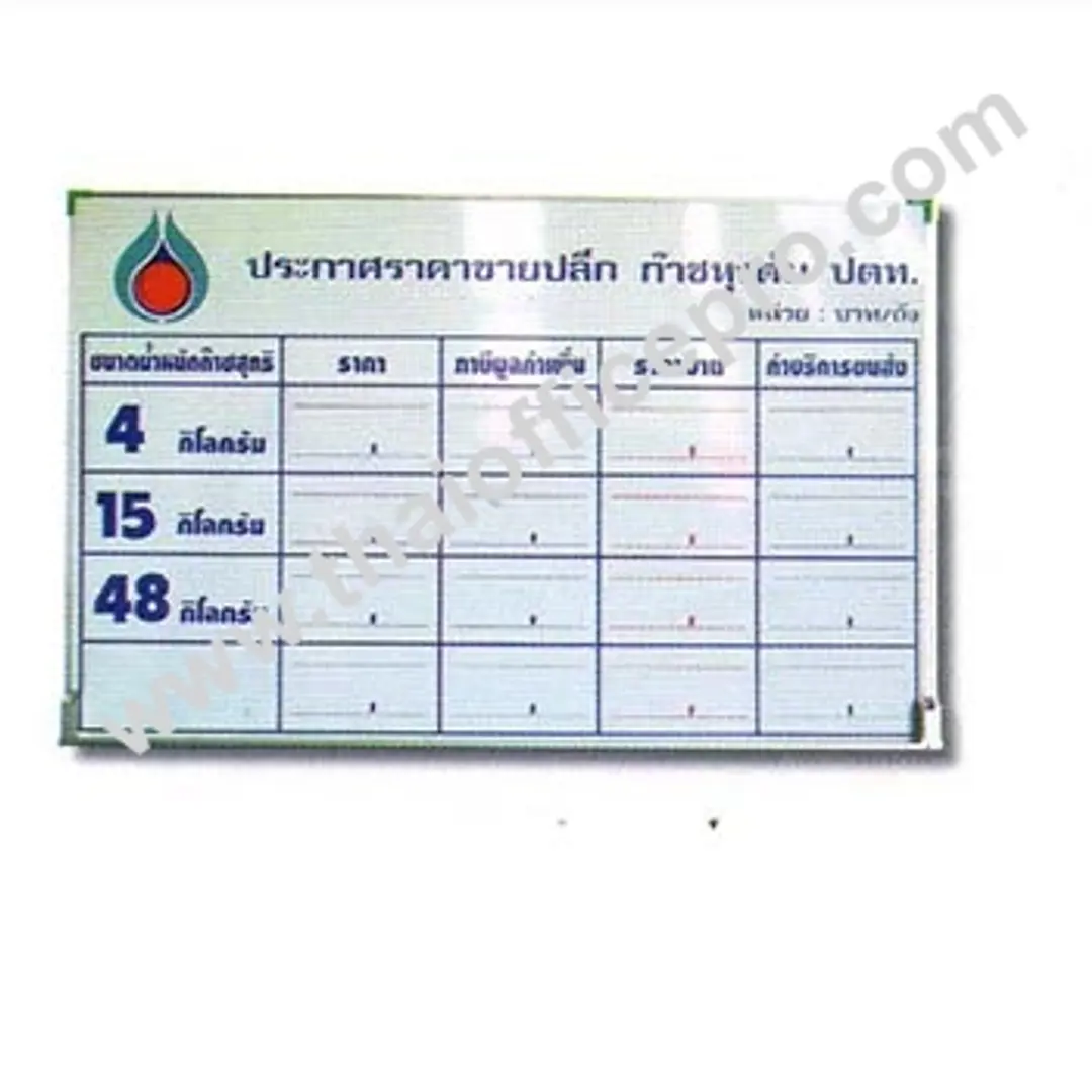 ไวท์บอร์ด แบบ แขวน