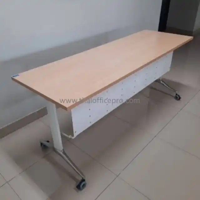 โต๊ะพับเอนกประสงค์ ขาอลูมิเนียม กันโป๊เหล็ก