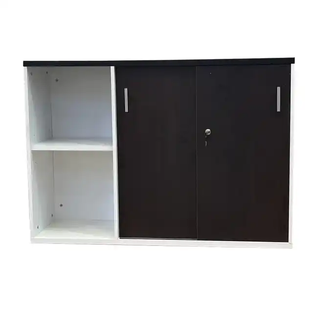 ตู้เอกสารบานเลื่อน 2 บาน ชั้นโล่ง 2 ชั้น DCL 080 SSL