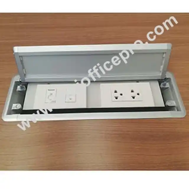 กล่องปลั๊กไฟ สำหรับโต๊ะประชุม