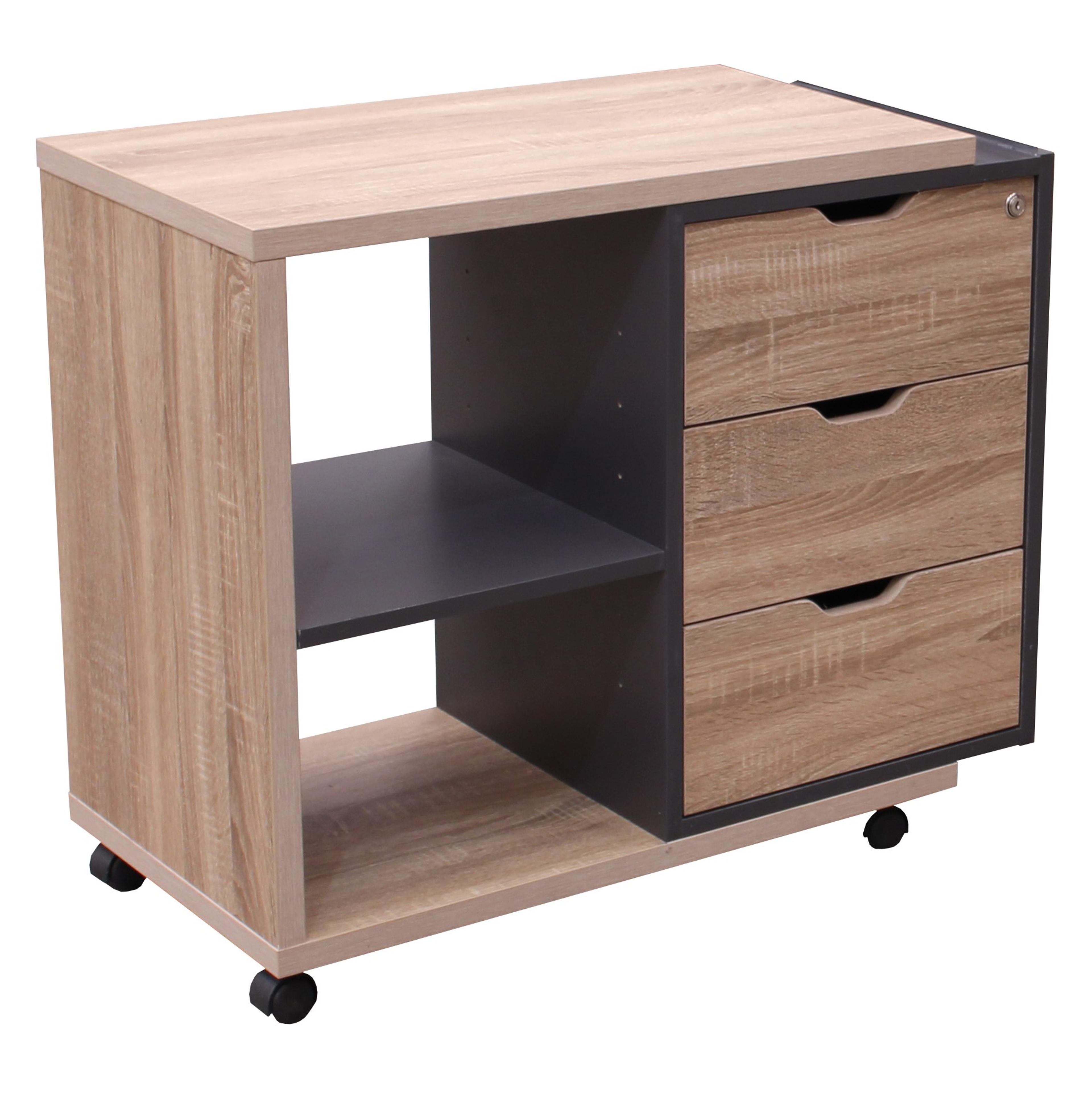 Thaiofficepro ขอแนะนำตู้ลิ้นชัก 3 ชั้น มีล้อรุ่น ADA1