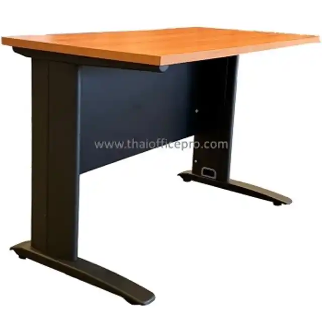 โต๊ะทำงานขาเหล็ก ไม่มีลิ้นชัก