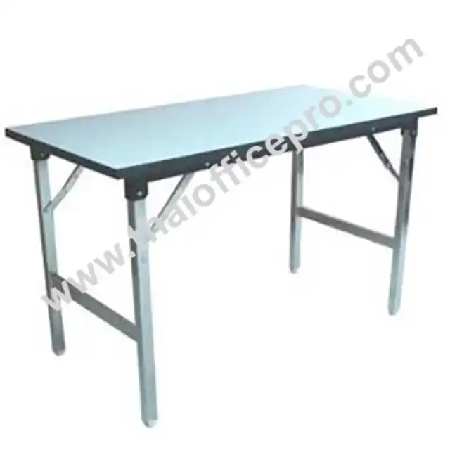 โต๊ะพับหน้าขาว กว้าง 45 ซม