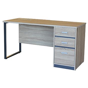 โต๊ะทำงาน 3 ลิ้นชัก เมลามีน