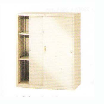 ตู้เอกสารบานเลื่อน ทึบ