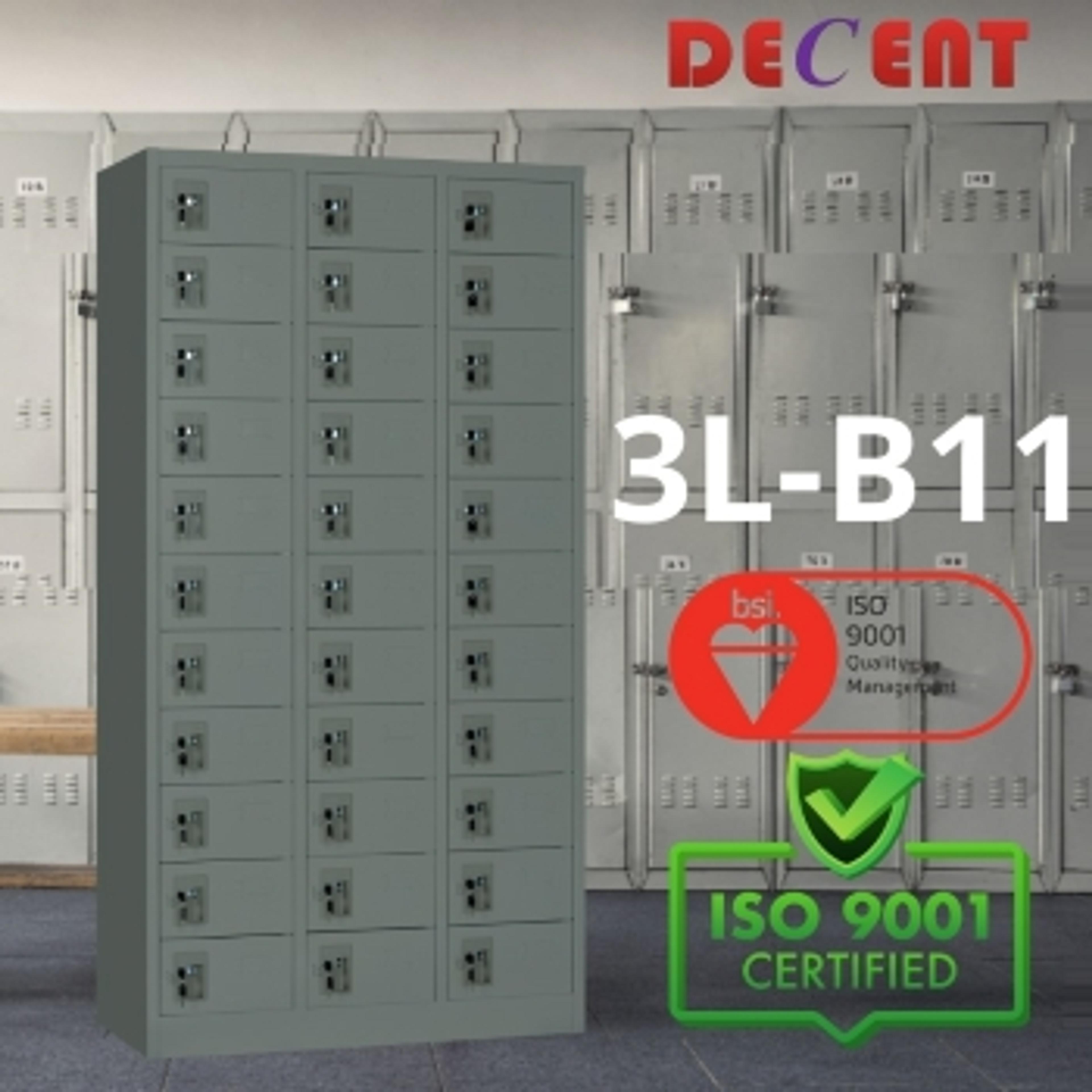 ตู้ล๊อคเกอร์ 33 ช่อง (รุ่น 3L-B11 ) 