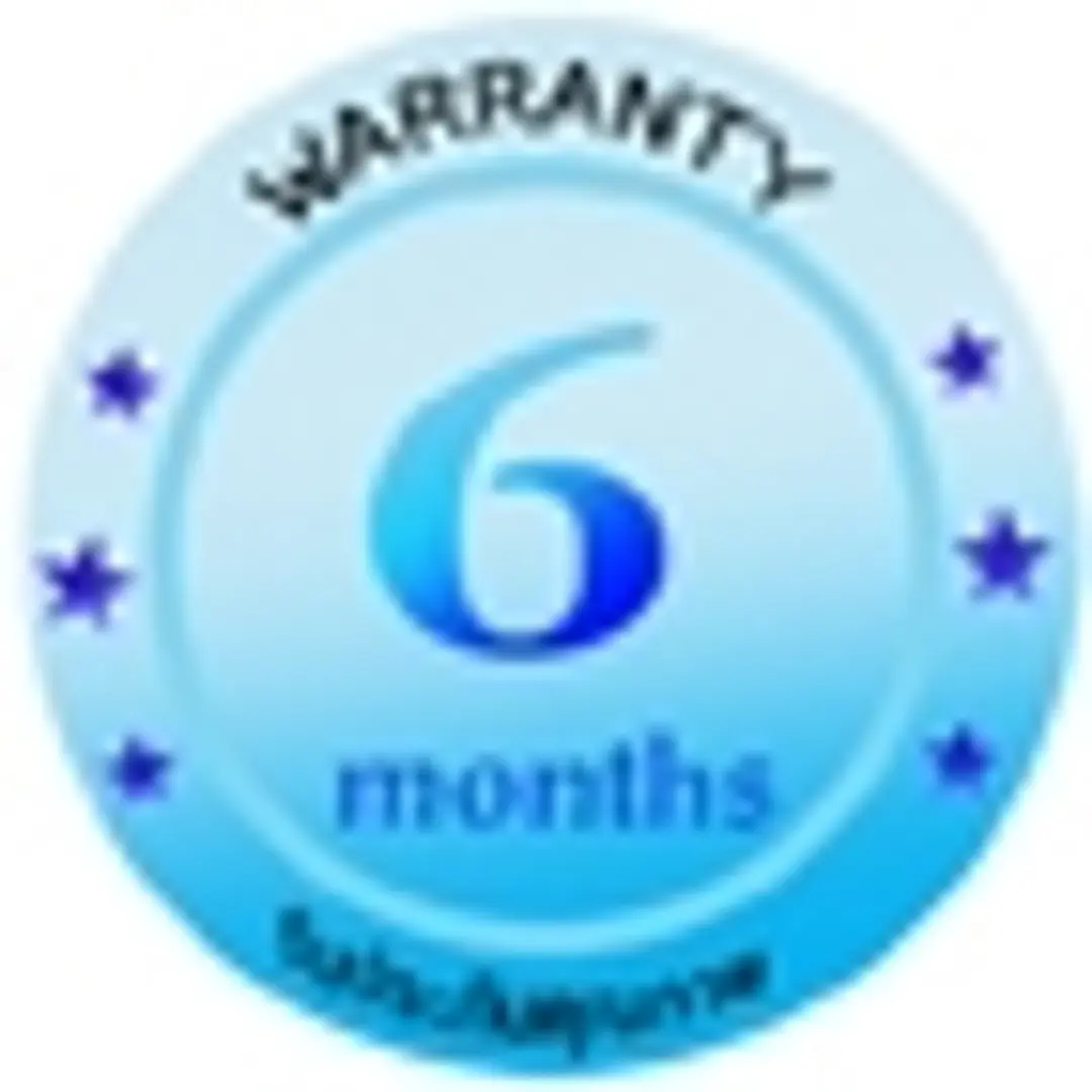 Product warranty information 1 Warranty badge 1