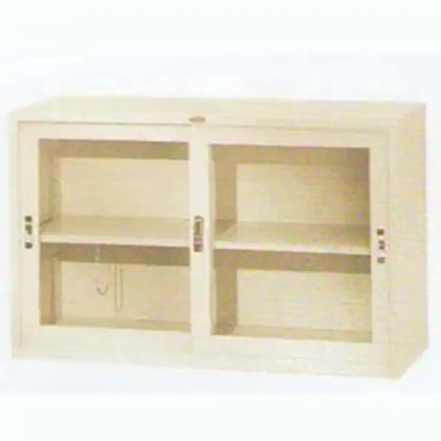 ตู้เอกสารบานเลื่อน กระจก