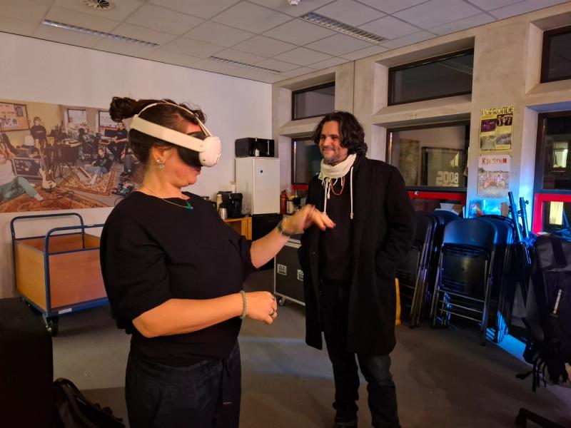 VR play test with Pedro Harres, 2025