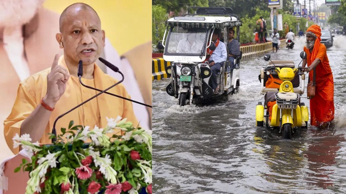 उत्तर प्रदेश में मौसम का मिजाज सख्त: मुख्यमंत्री योगी आदित्यनाथ ने भारी बारिश के बीच अधिकारियों को दिए हाई अलर्ट के निर्देश