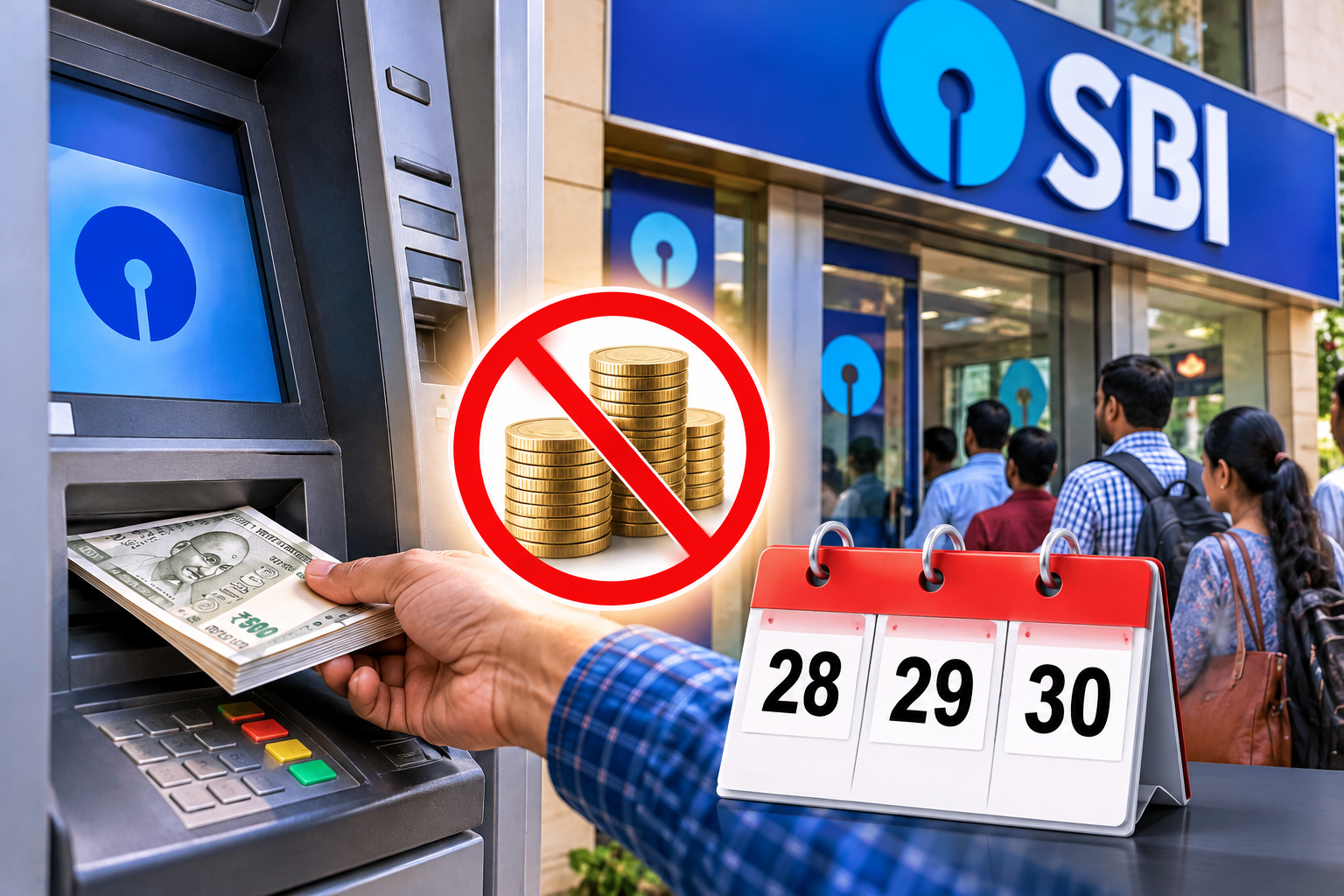 28 से 30 सितंबर तक देश के किसी भी ATM से कैश निकालना हुआ बिल्कुल फ्री, सरकारी बैंकों का बड़ा फैसला