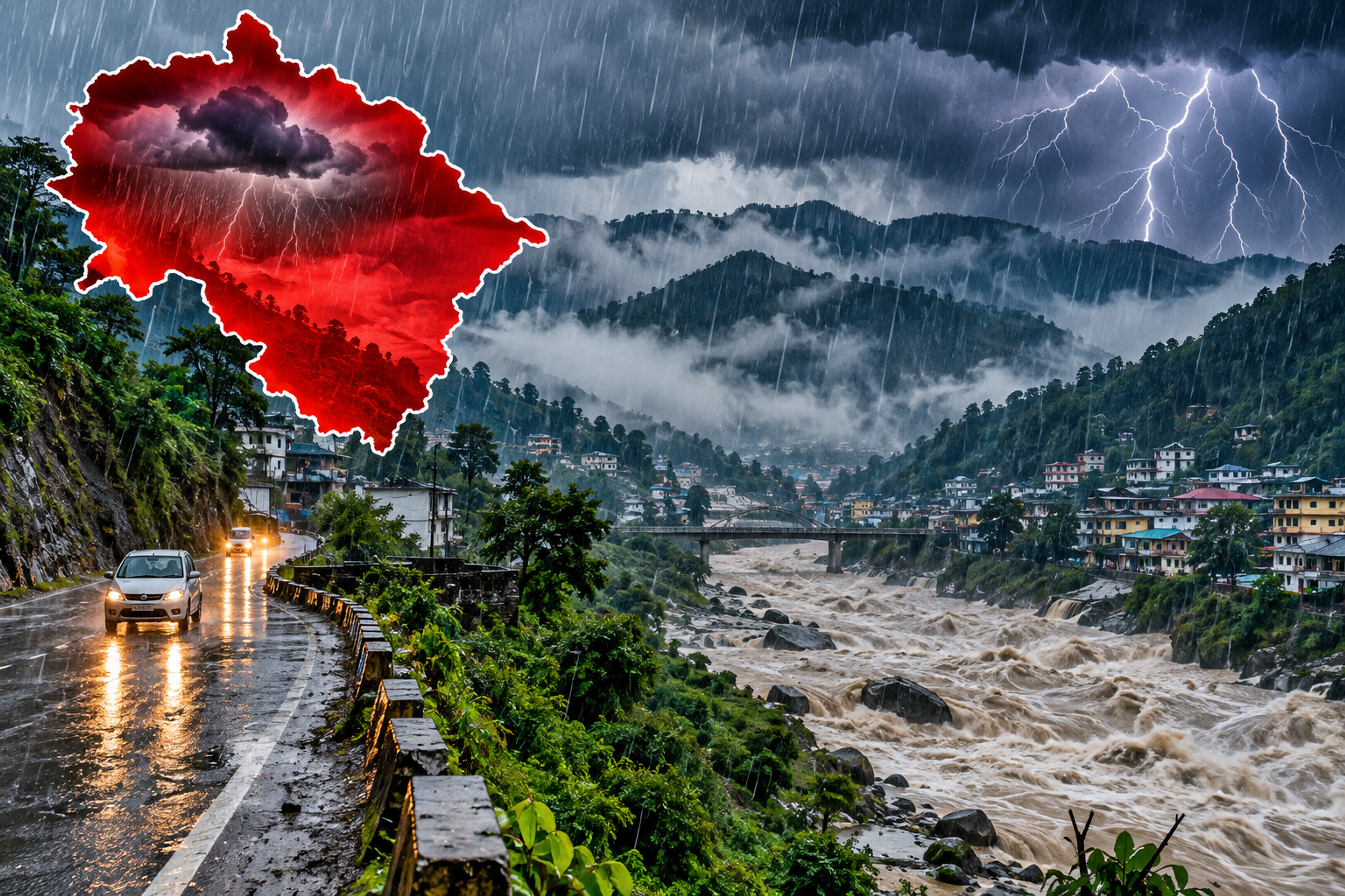 उत्तराखंड में भारी बारिश का रेड अलर्ट, CM धामी ने अधिकारियों को 24 घंटे अलर्ट रहने के दिए निर्देश