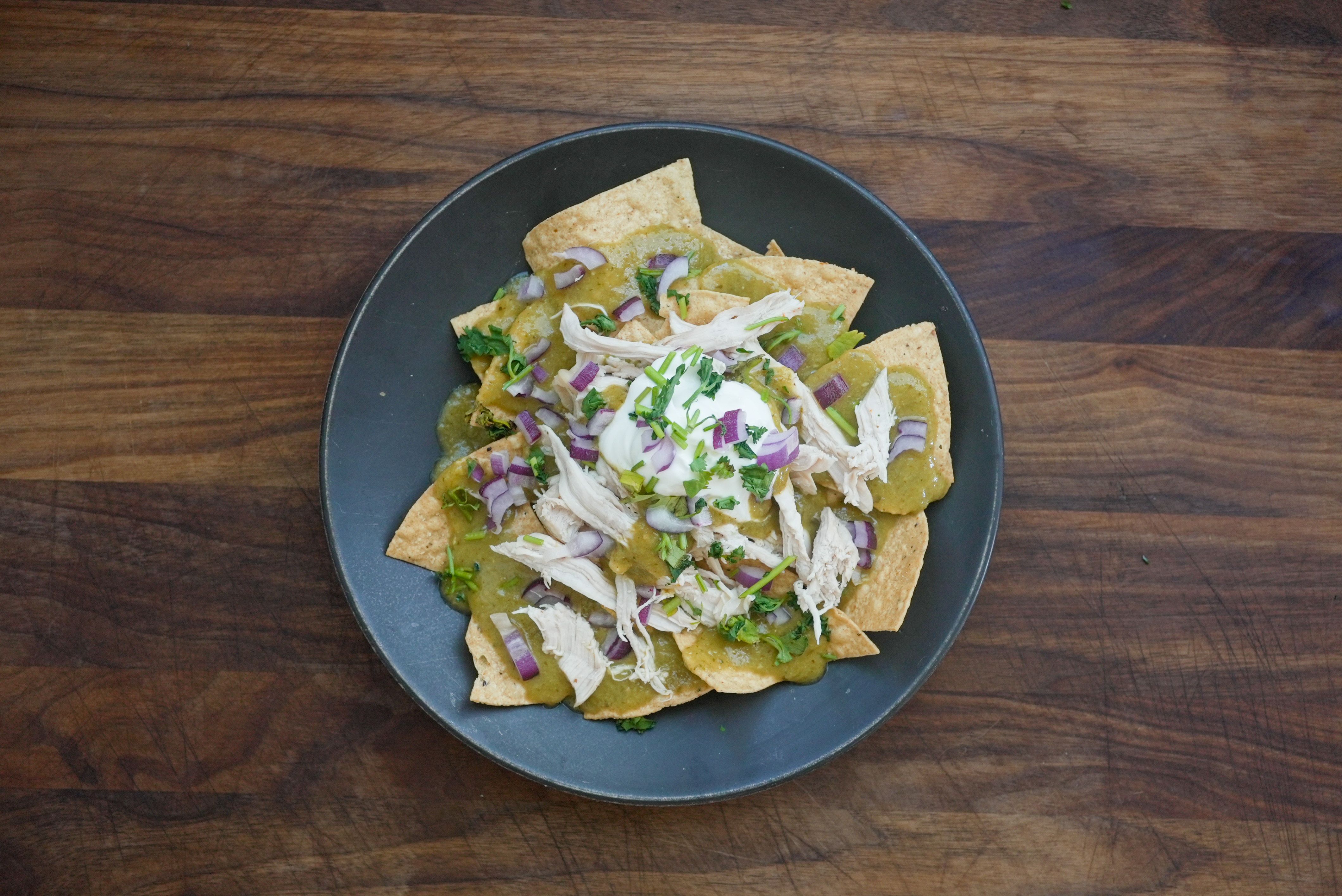 Chicken Chilaquiles Verdes-image