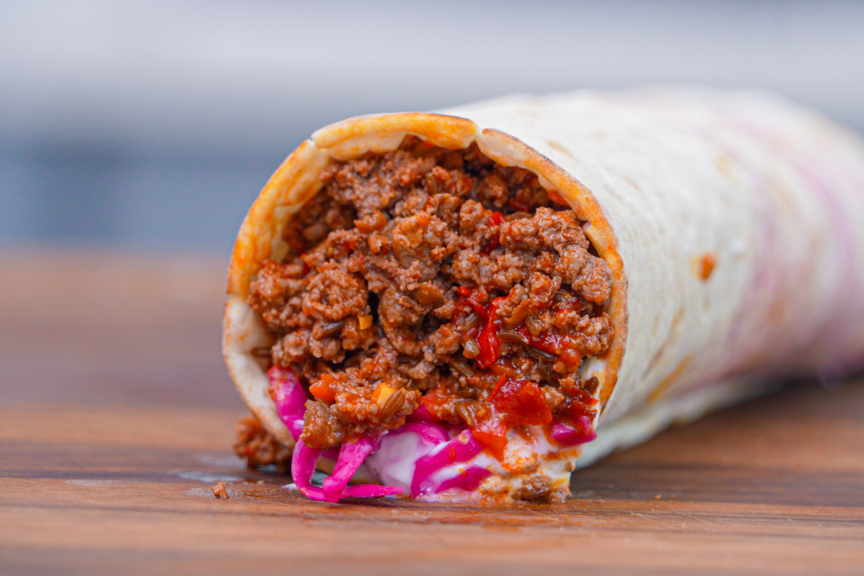 High Protein Harissa Spiced Wrap-image