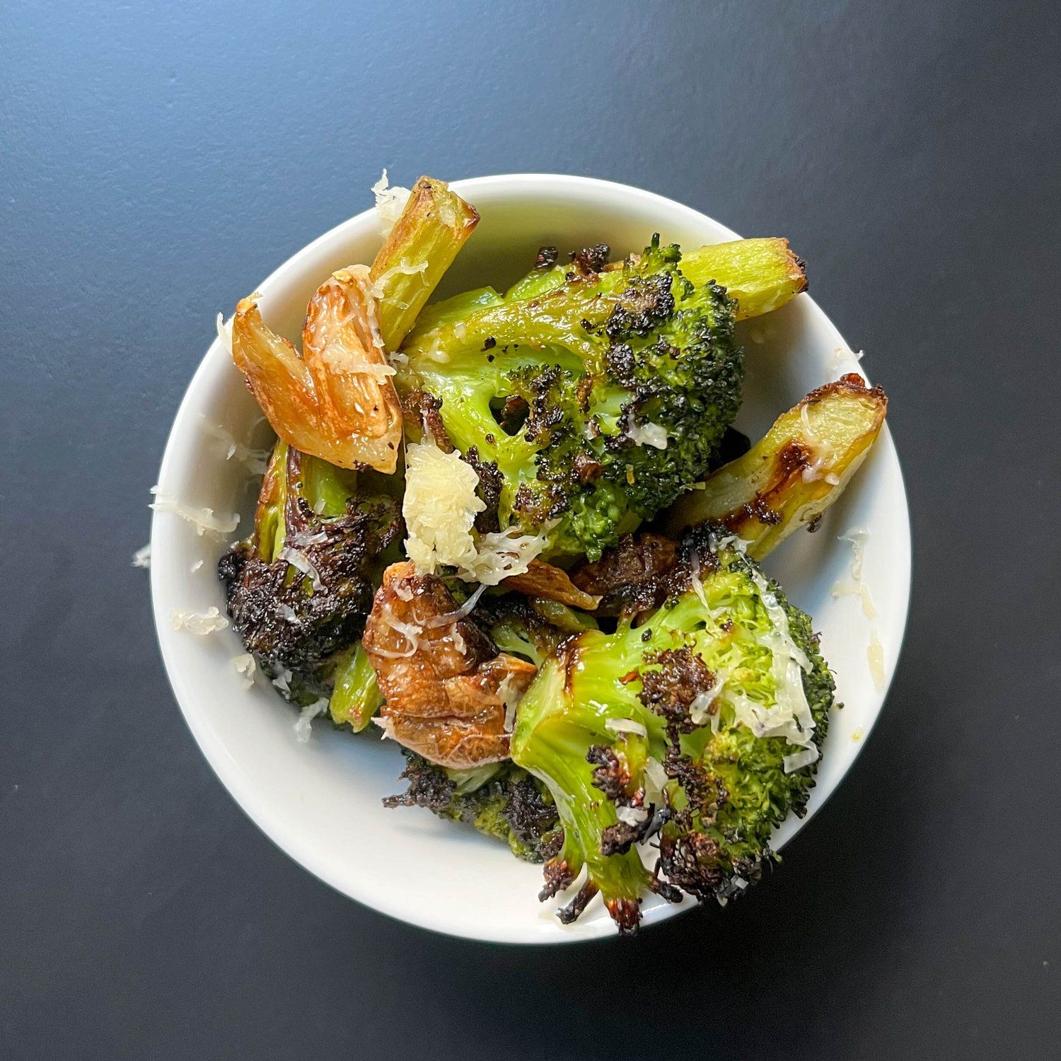 Cheesy & Garlicky Roasted Broccoli-image