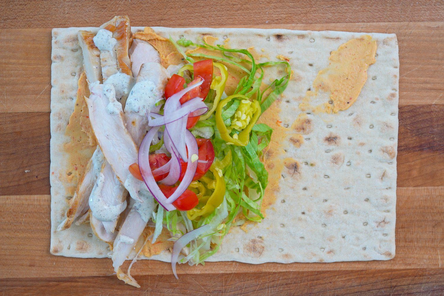 Chicken Hummus Wrap | CookWell
