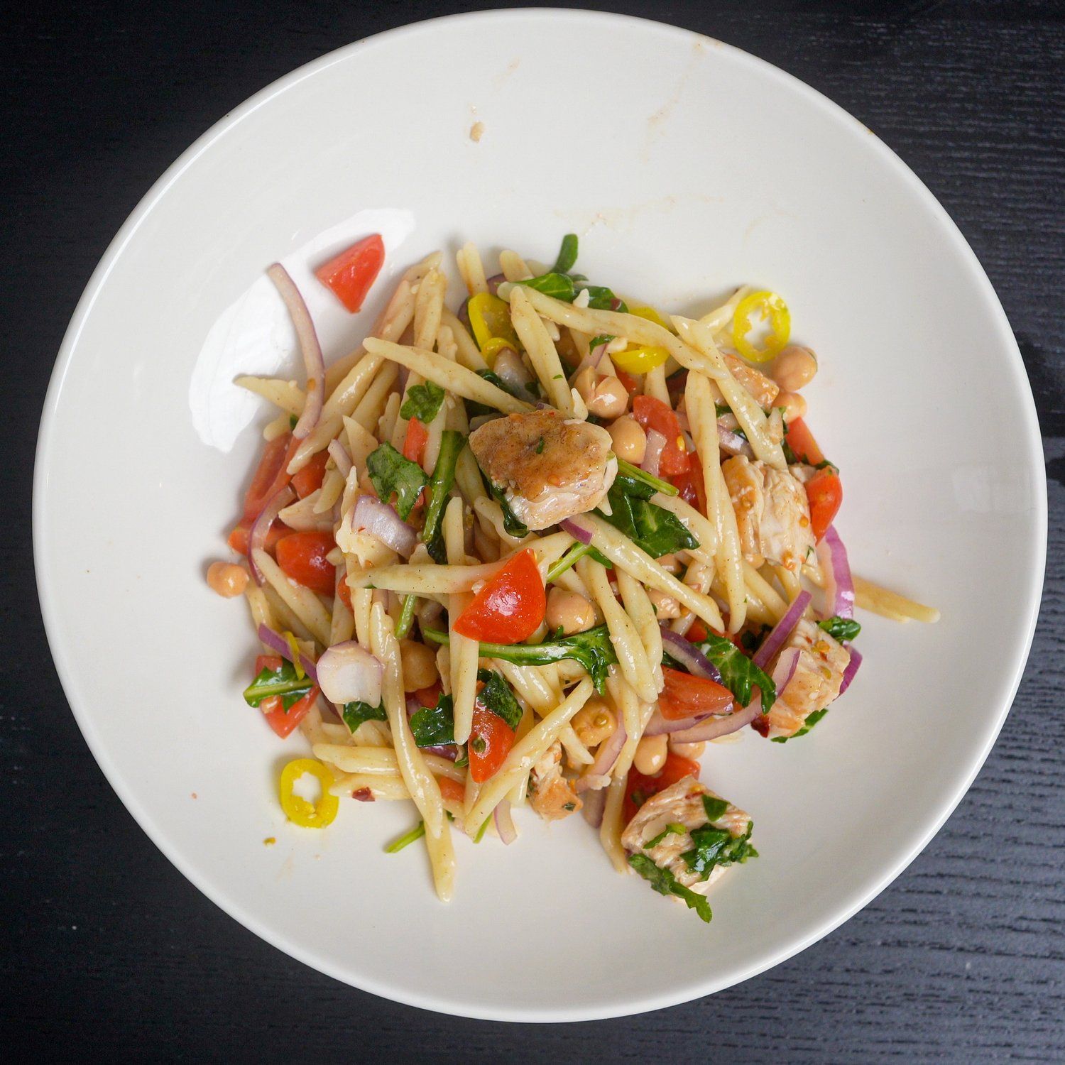 Za’atar Marinated Pasta & Chicken Salad-image