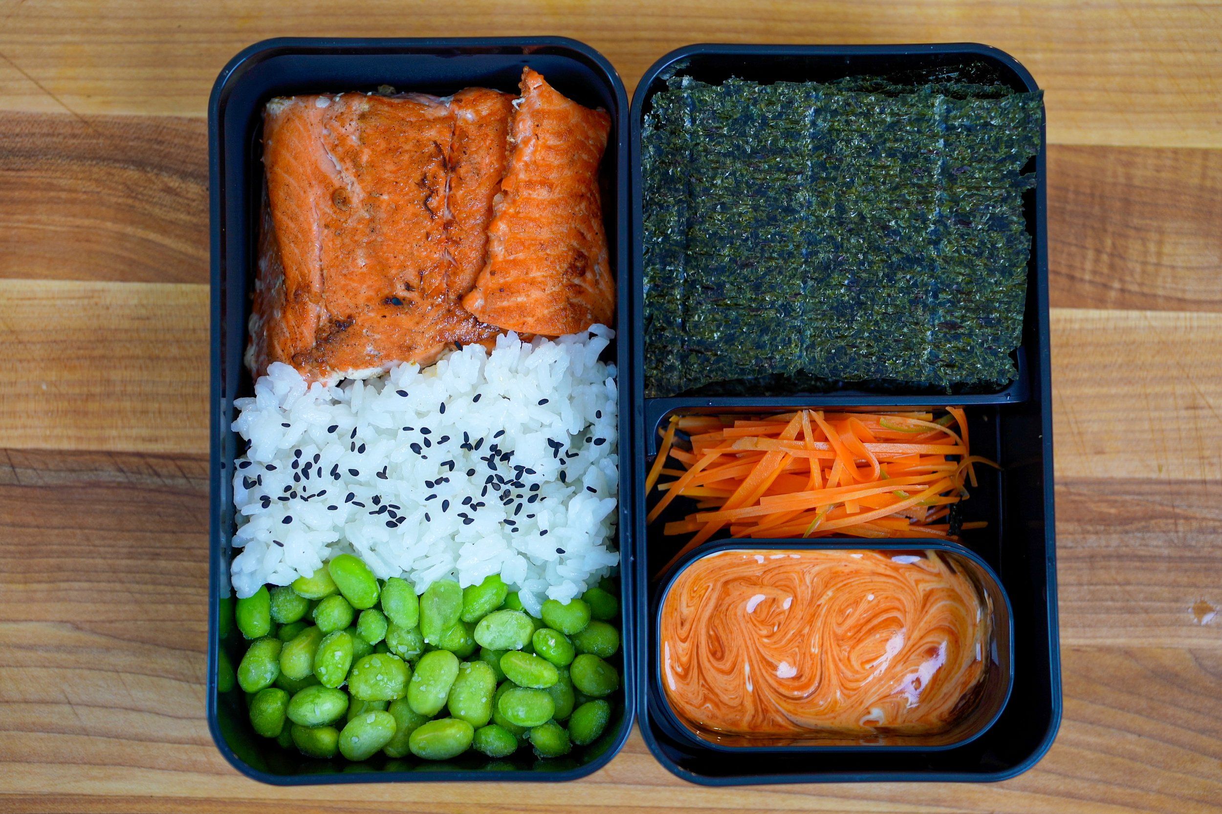 Salmon Temaki Bento Box | CookWell