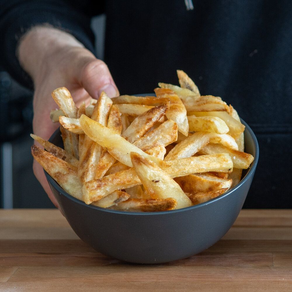 Crispy oven fries-image