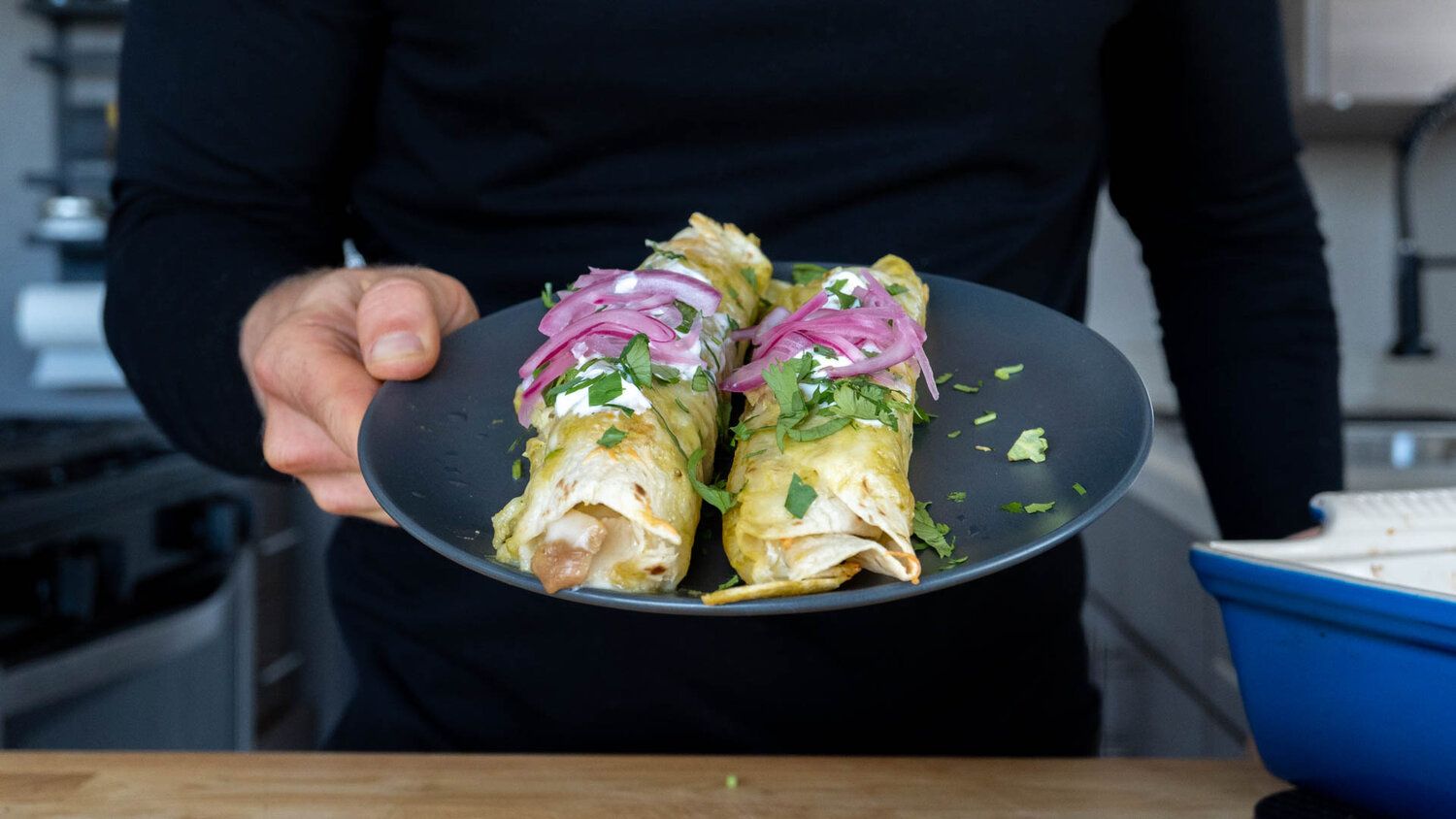 Green Chile Chicken Enchiladas | CookWell