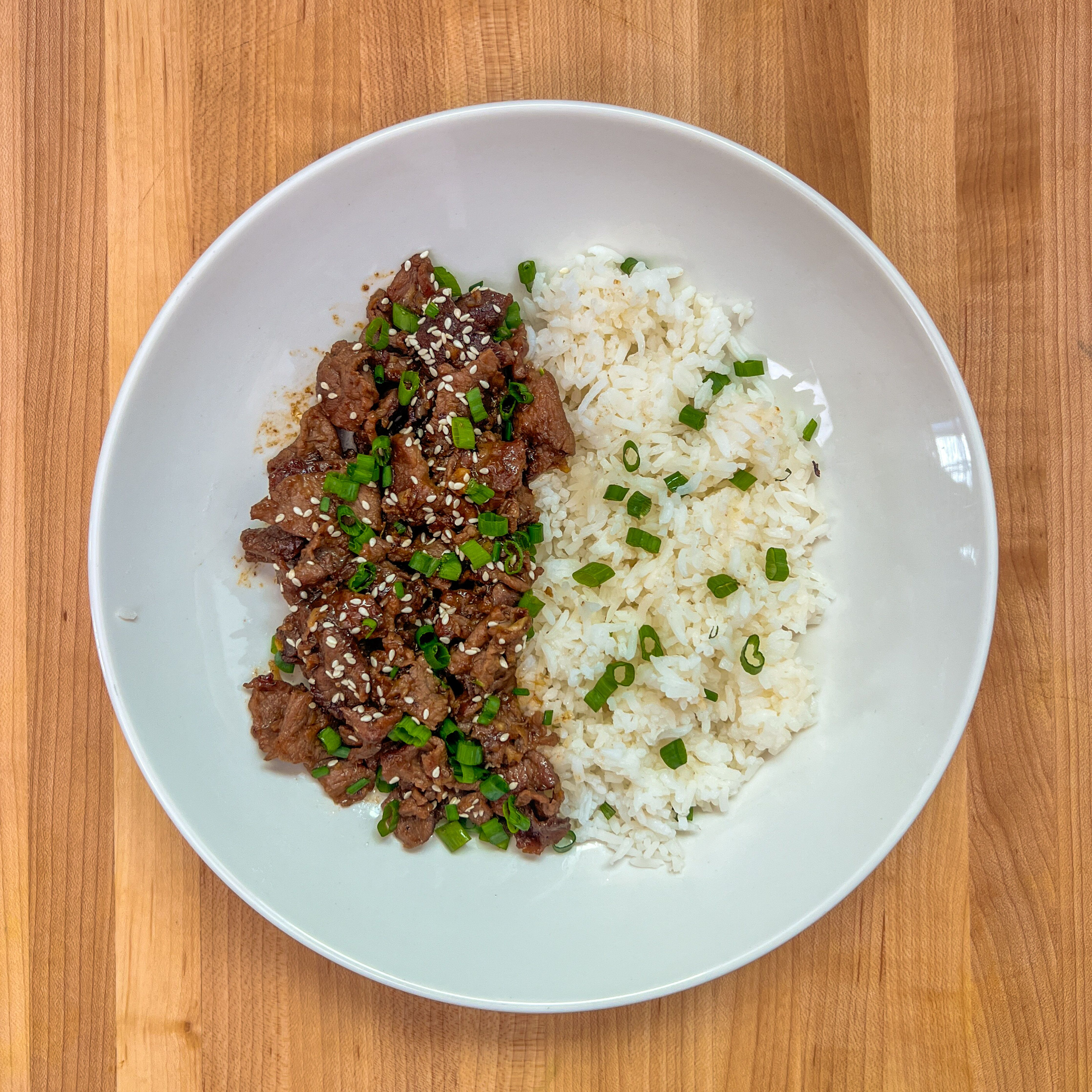 Ginger Garlic Steak & Rice-image