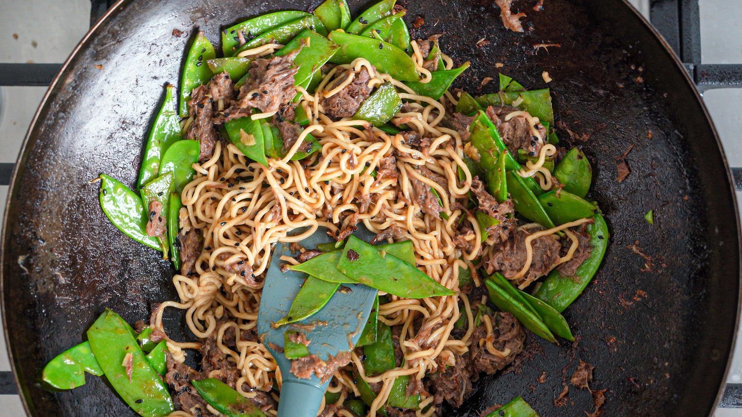 Teriyaki & Snap Pea Noodles | CookWell