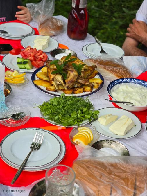 Trip8 - Dinner in a village, Gabala with local people 