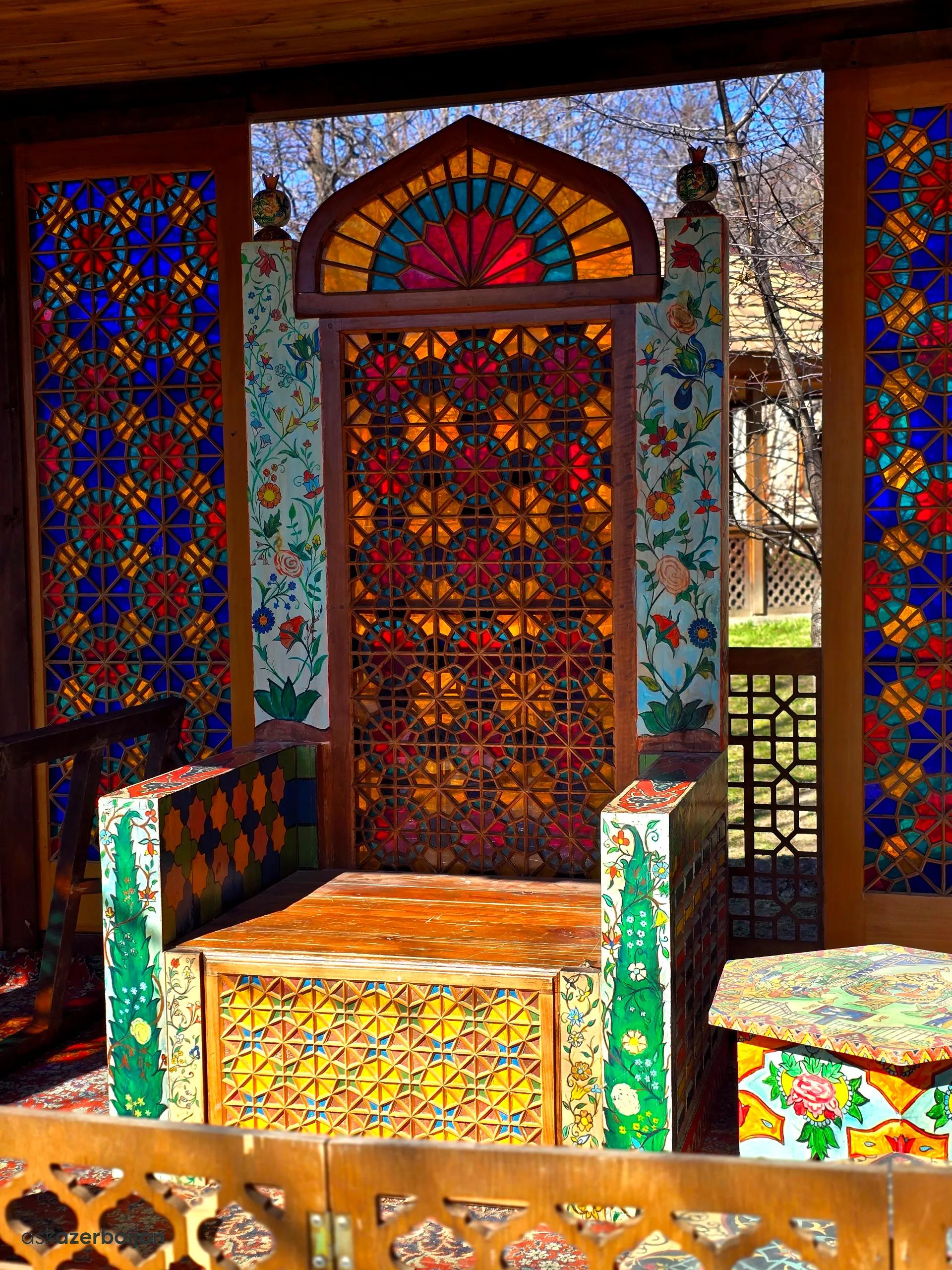 The Throne of the Shaki Khan