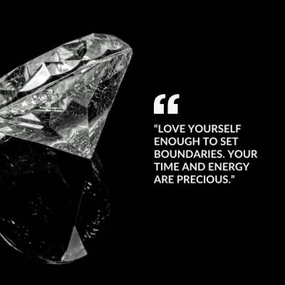 Precious Diamond Quotes of Love Yourself