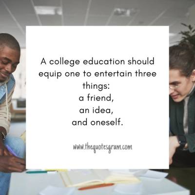 Top Quotes About College Life