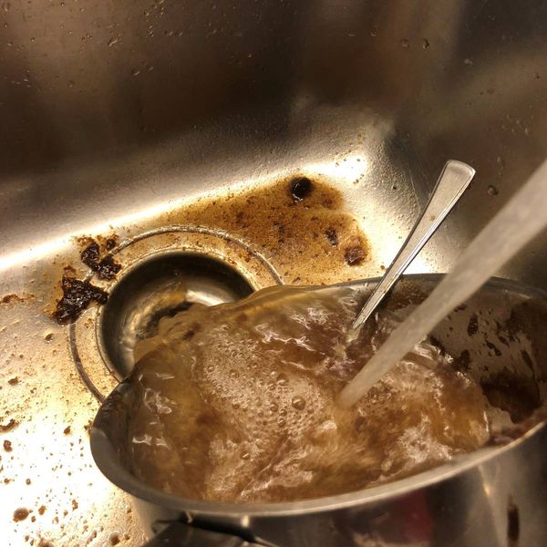 Matfett helles i vask