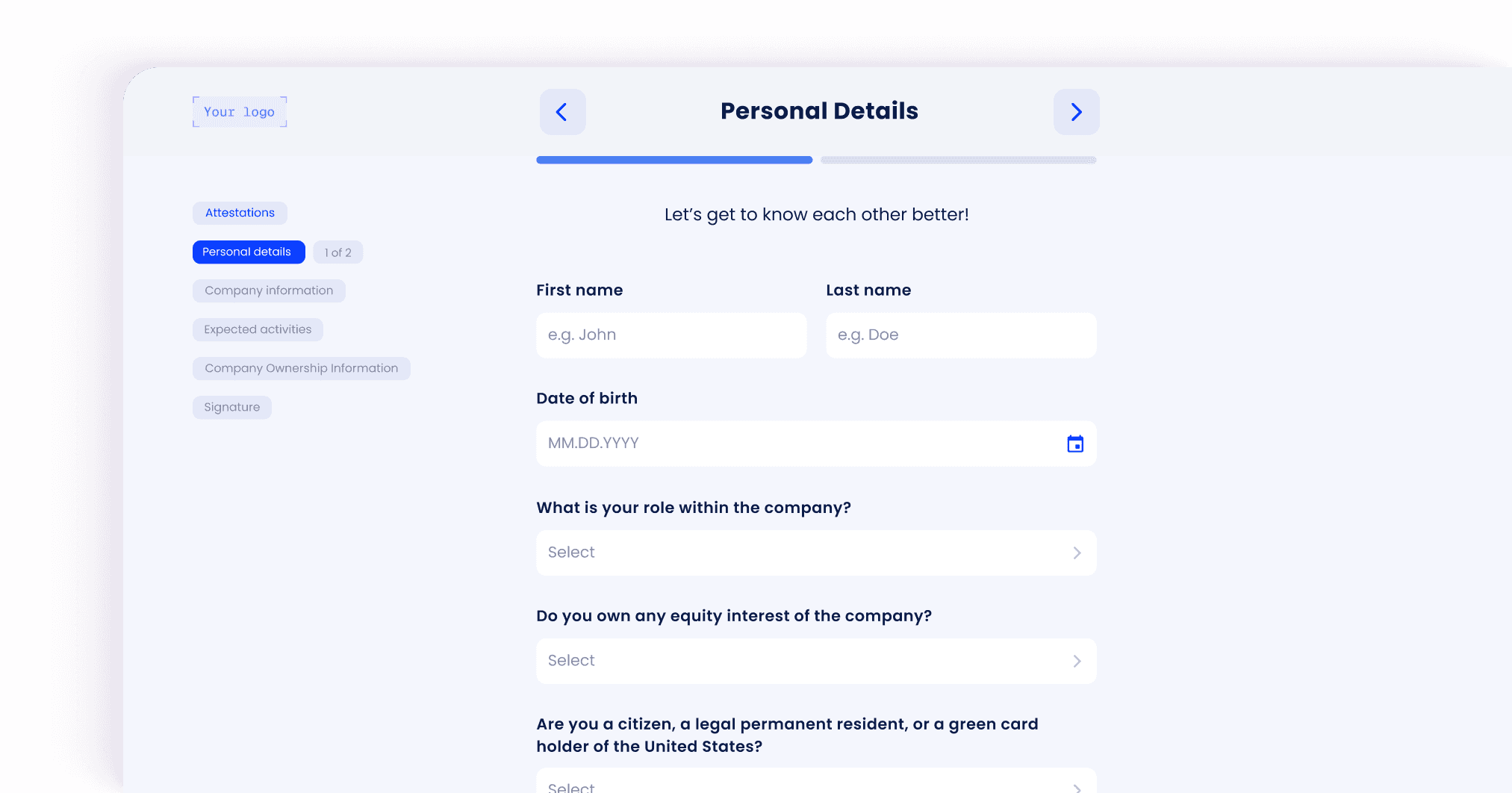 Client Onboarding