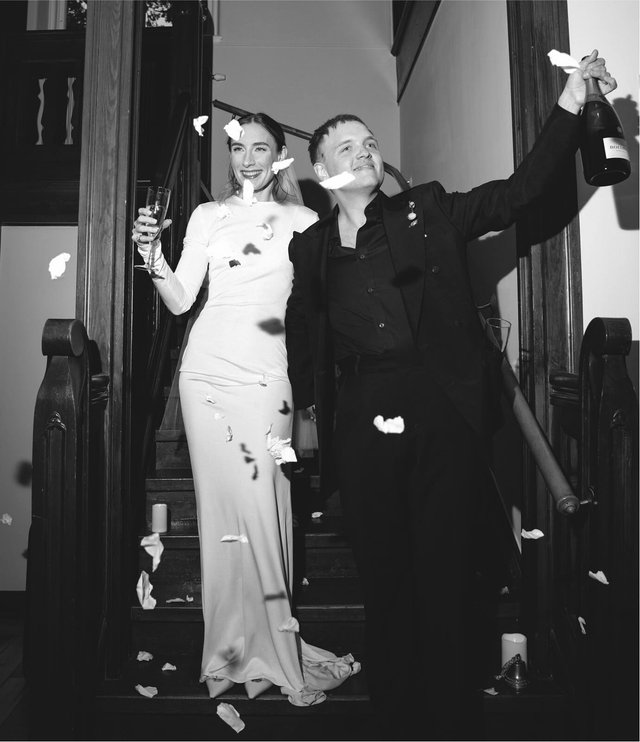 Alice Betts and Henrik Mäkinen Stockholm wedding