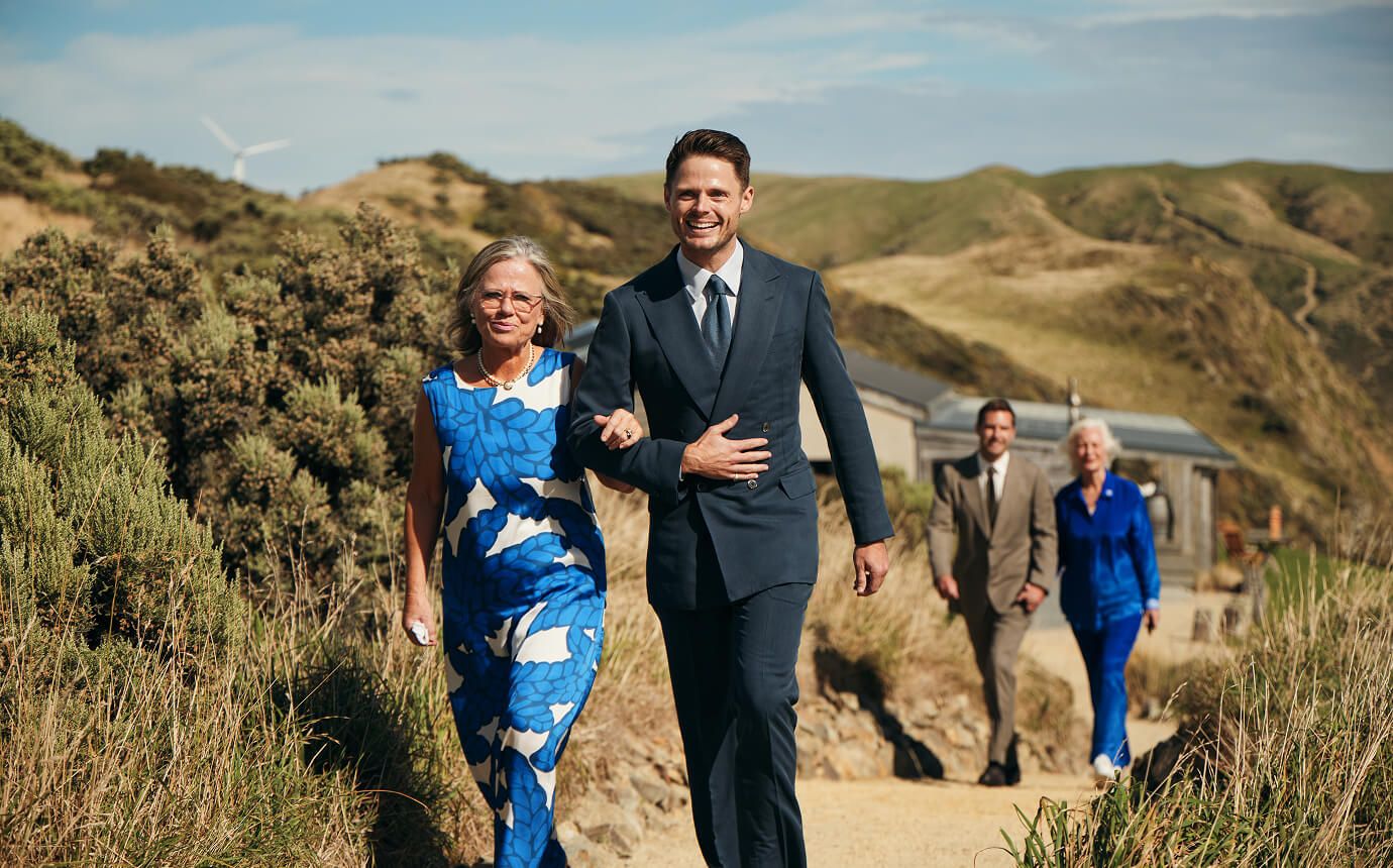 Freddie Leckie and Lawrence Pretty Wedding