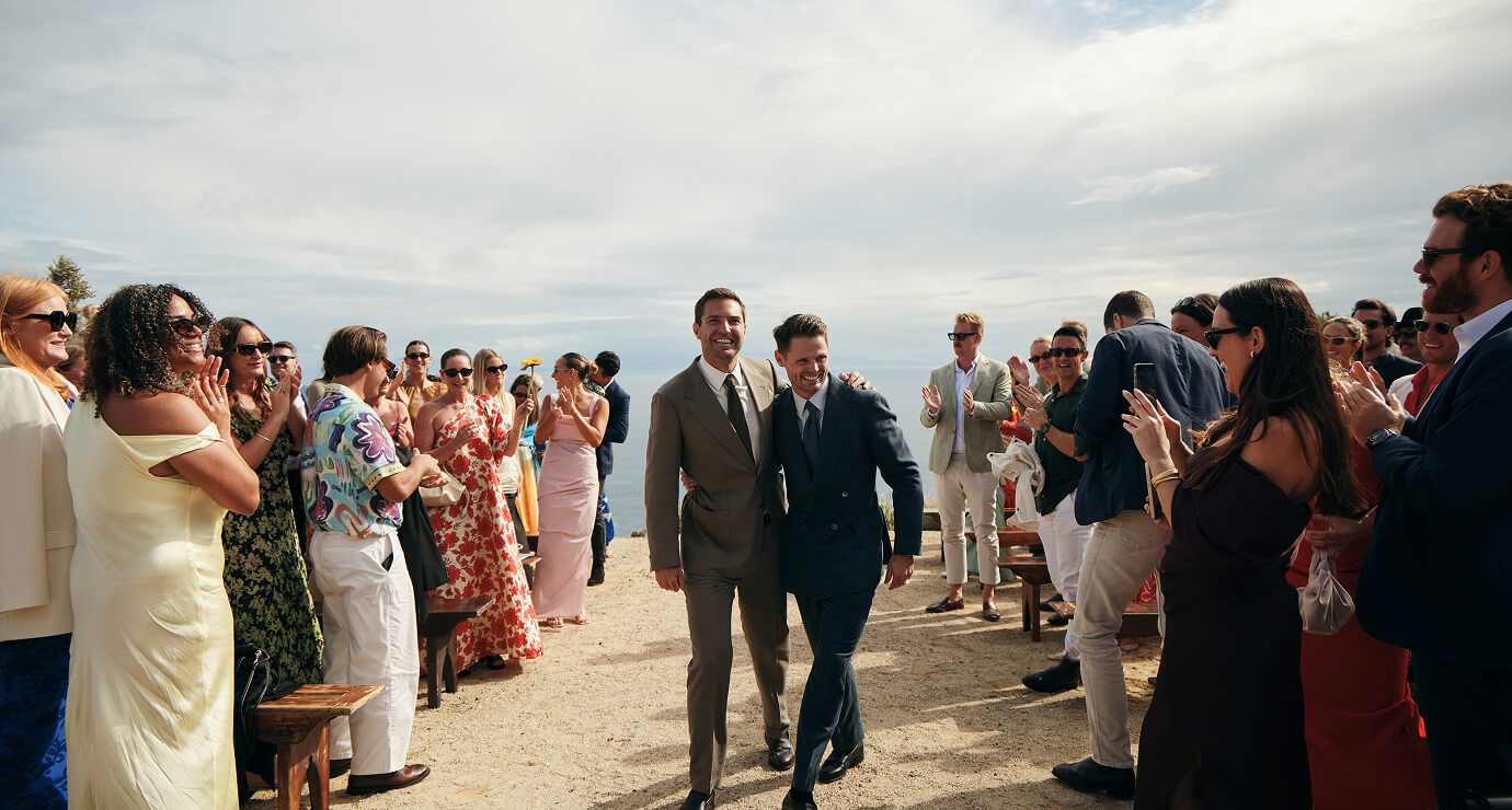 Freddie Leckie & Lawrence Pretty's Wellington Wedding | VEIL