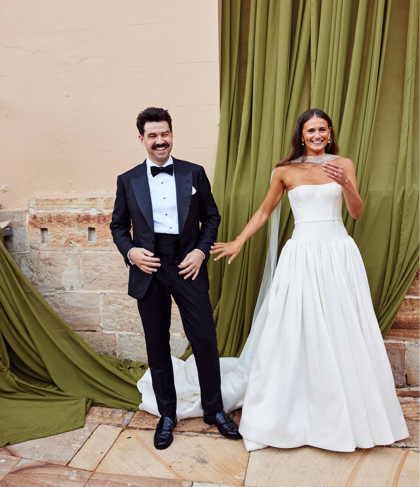 Caitlin Procter & Luke Richards' Sydney Mint Wedding | VEIL Magazine