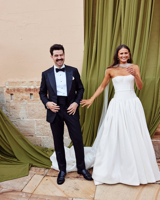 Caitlin Procter & Luke Richards' Sydney Mint Wedding | VEIL Magazine