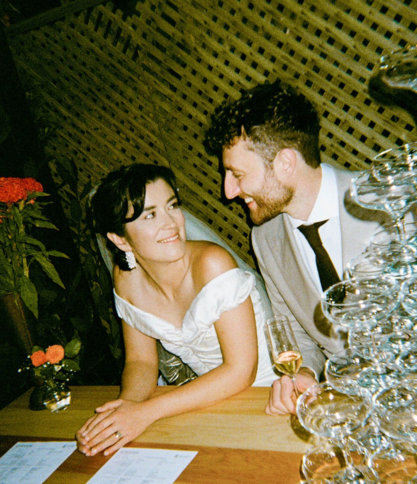 Beabea's founders Sarah Tabak and Benjamin Eyres' Blue Auckland Wedding | VEIL Magazine