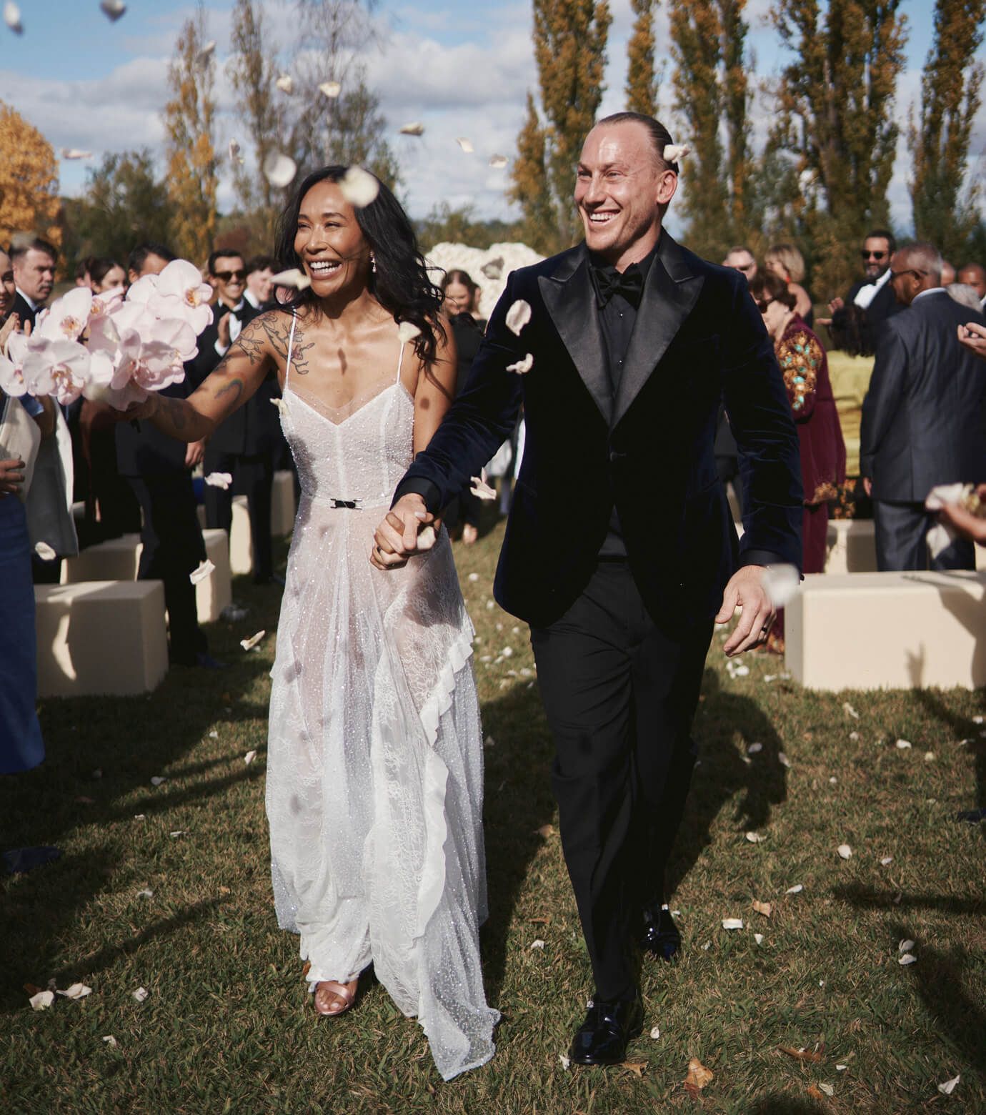 Esther Hesse and Damian Naughton Wedding