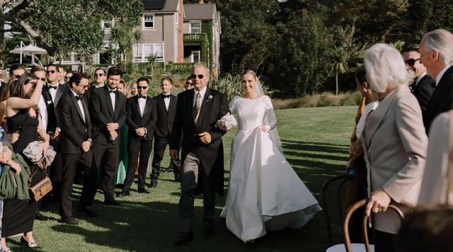 Lydia Riddiford and Sam Harris wedding