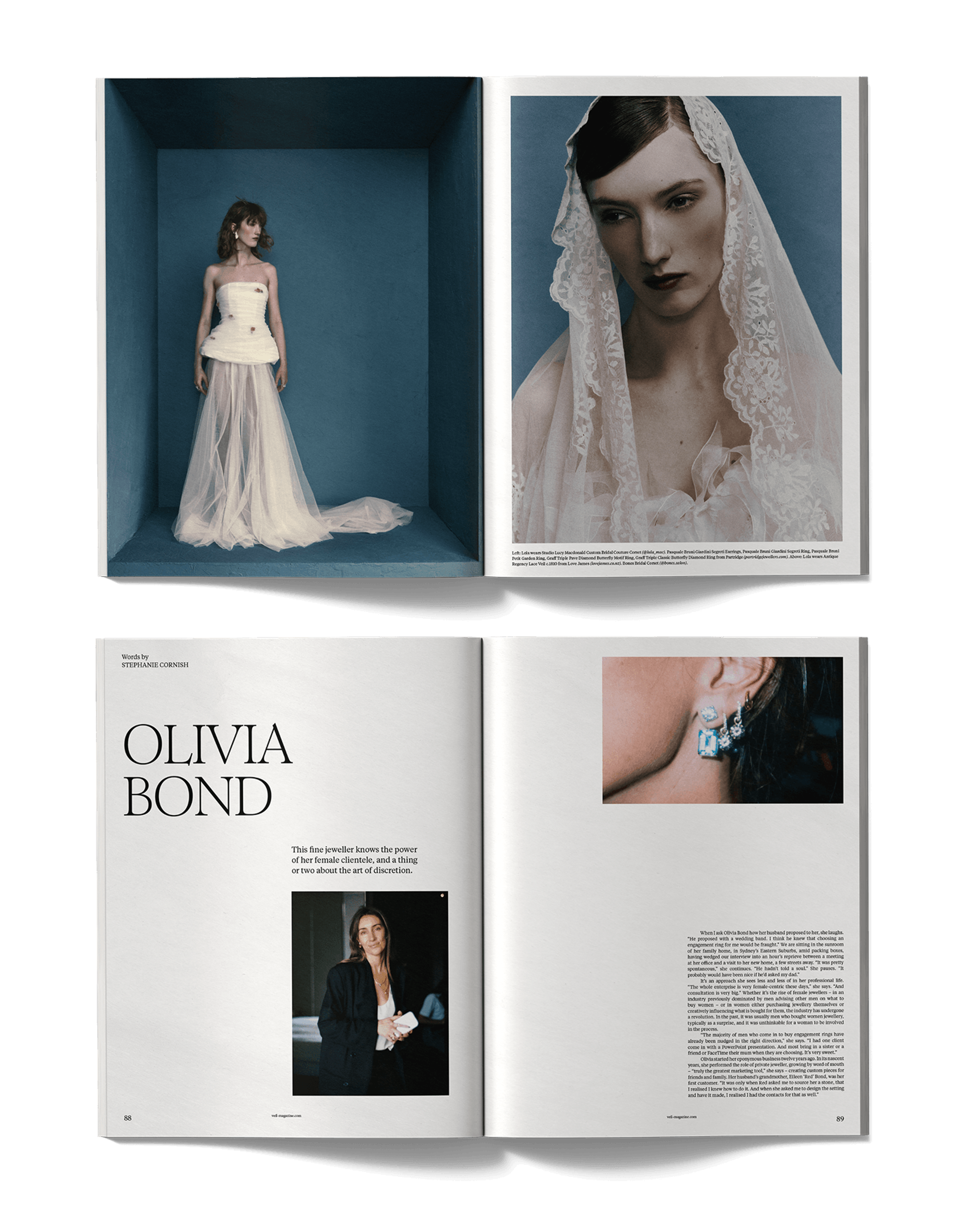 VEIL Magazine Issue 02 Spread Inside