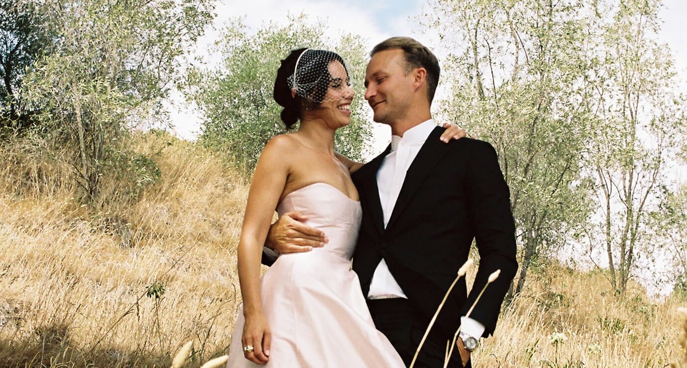 Milly Hewat and Ollie Wall Wedding