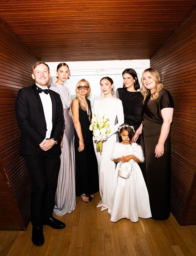 Alice Betts and Henrik Mäkinen Stockholm wedding