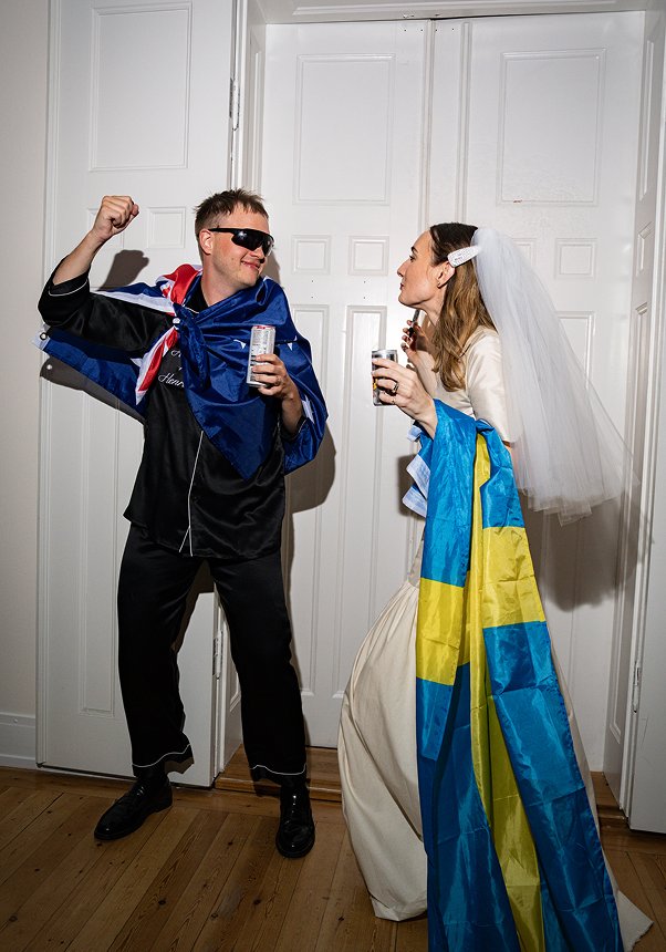 Alice Betts and Henrik Mäkinen Stockholm wedding