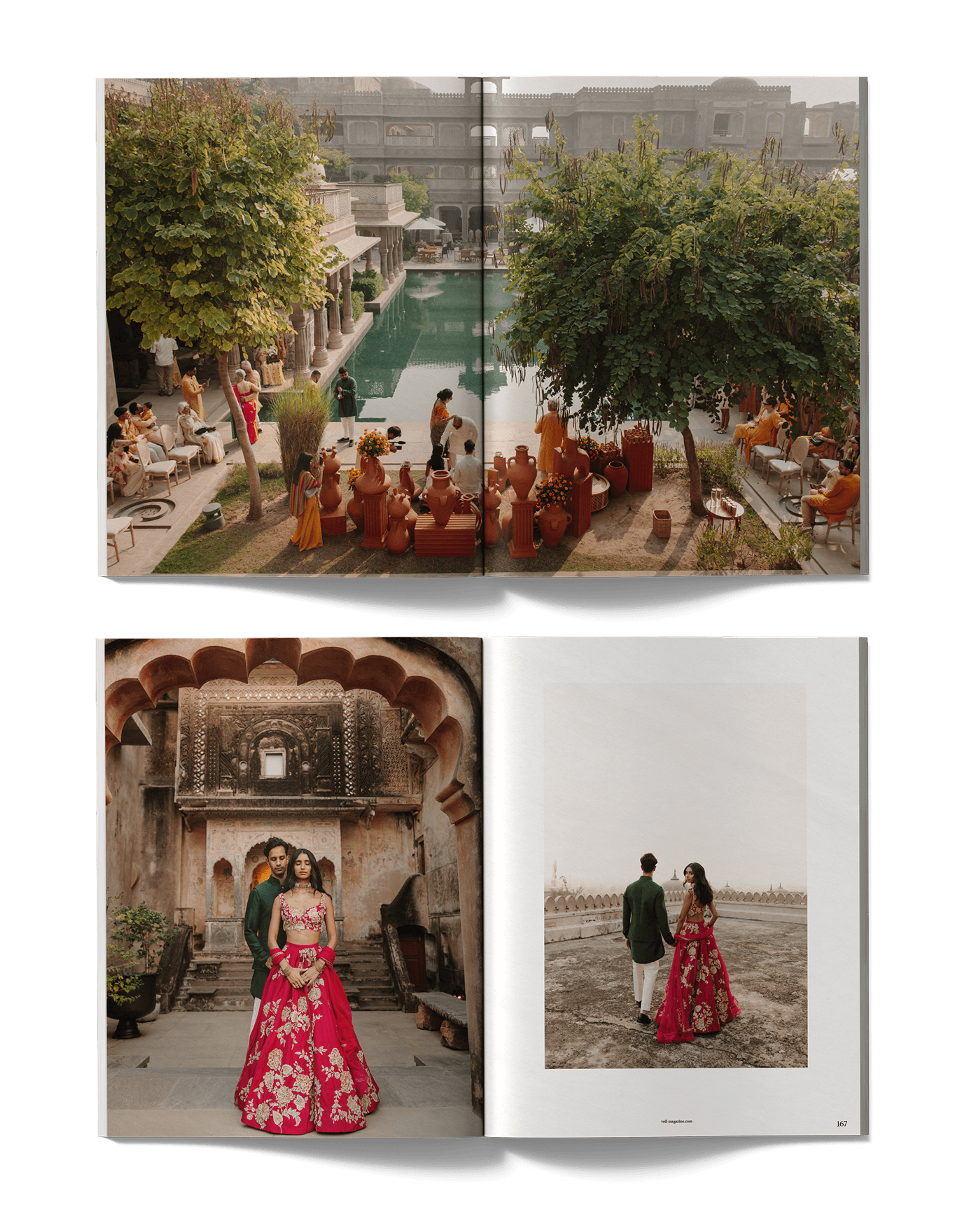 VEIL Magazine Issue 2 Spread Inside