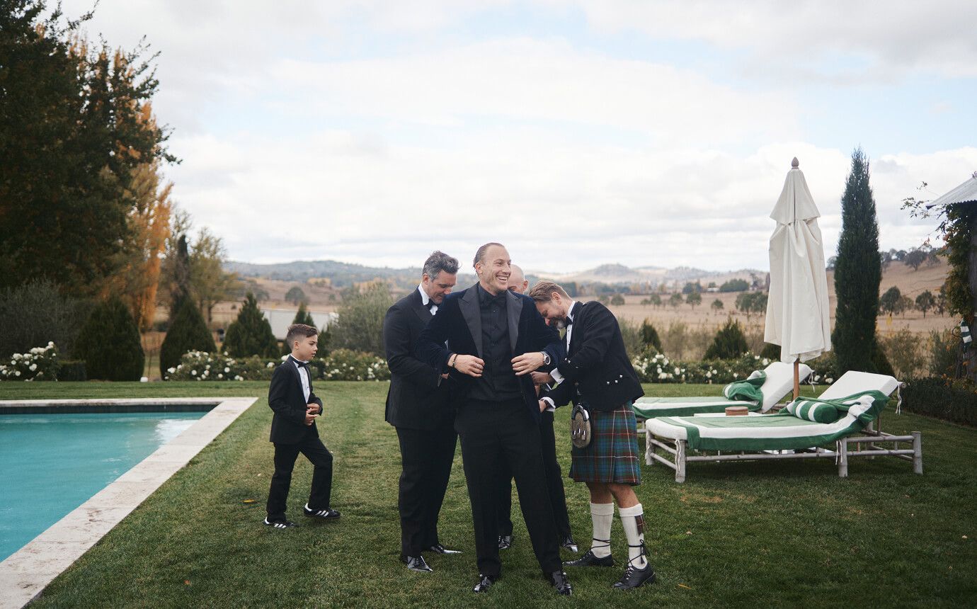 Esther Hesse and Damian Naughton Wedding