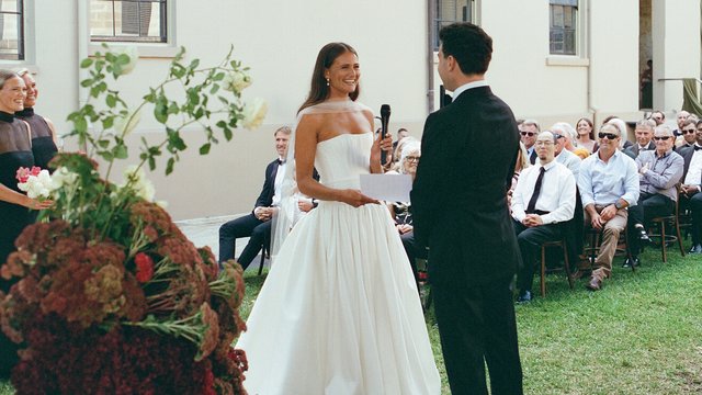 Caitlin Procter & Luke Richards' Sydney Mint Wedding | VEIL Magazine