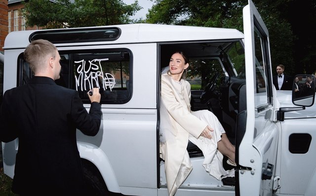 Alice Betts and Henrik Mäkinen Stockholm wedding