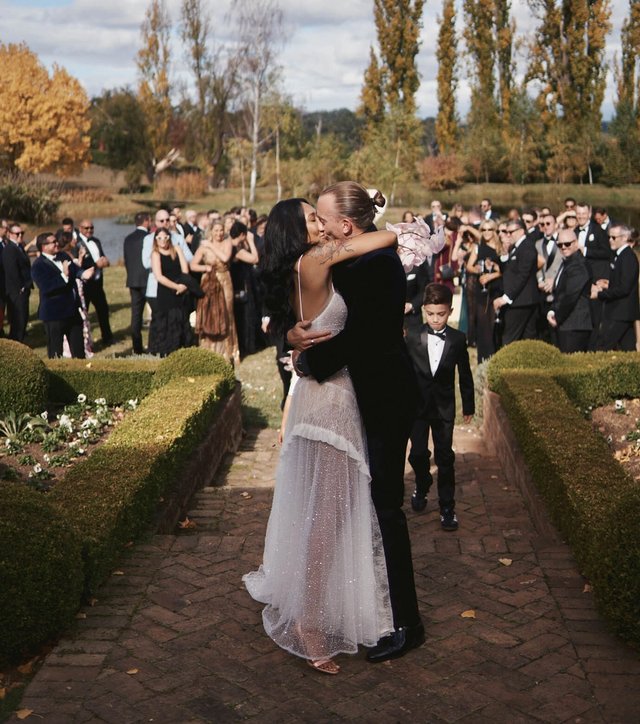 Esther Hesse and Damian Naughton Wedding