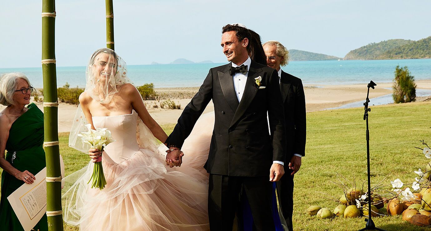 Isabella Rich & Ben Barzach's Villa Paradise Cove Wedding | VEIL Magazine